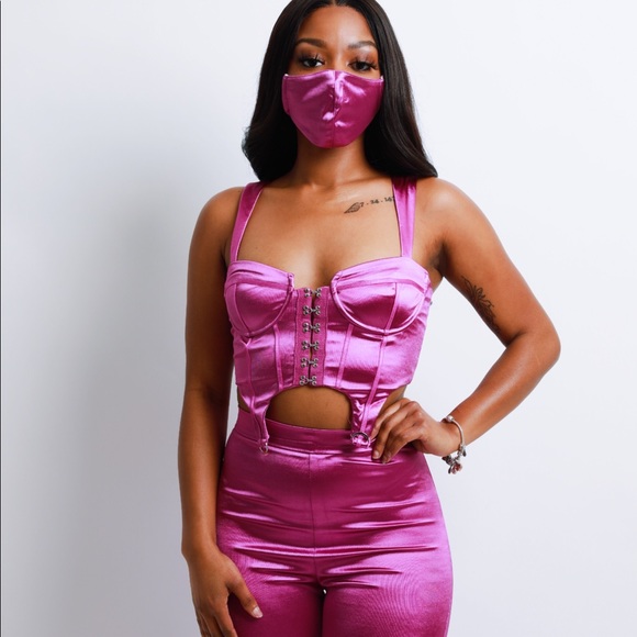 Satin 3pc set - Picture 3 of 3